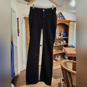 Wrangler Willow Ultimate Riding Jeans In Black Colorway Womens Sz 25/0 x 34  NWT